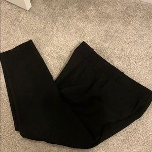 J crew work pants black